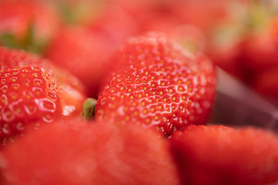 Full frame shot of strawberry