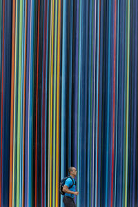 Full frame shot of multi colored umbrella