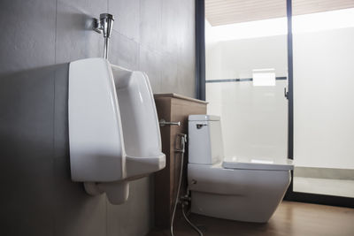 Interior of bathroom