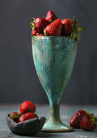 Close-up of strawberries