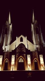 Low angle view of cathedral