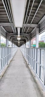 View of elevated walkway