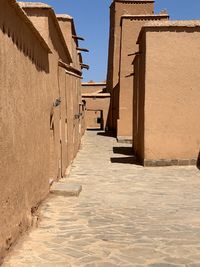 Low angle view of built structures