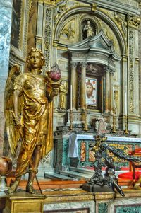 Statue in temple