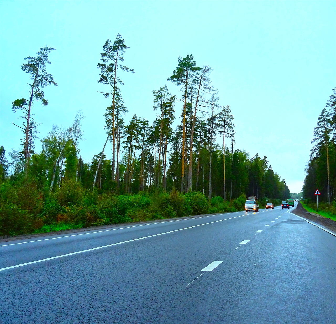 VIEW OF ROAD AGAINST SKY