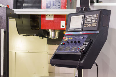Audio equipment in factory