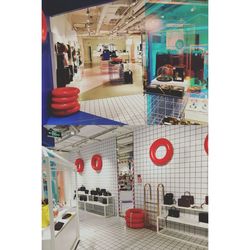 People in restaurant