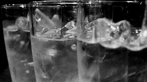 Close-up of drink in glass