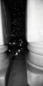 Close-up of illuminated lamp