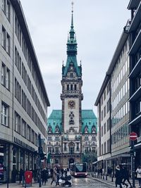 View of buildings in city