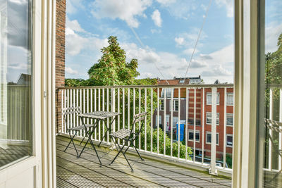 Scenic view of house