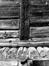 Close-up of wooden plank