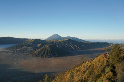 Beautiful sunrise at bromo national park, indonesia.