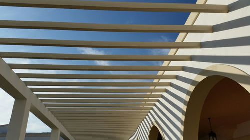 Low angle view of building against sky