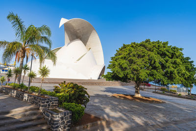 View of built structures