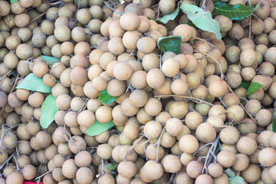 Full frame shot of fruits for sale at market stall