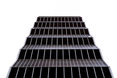 Low angle view of modern building against sky