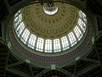 Low angle view of ceiling