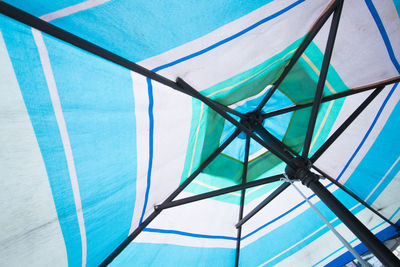 Low angle view of blue sky