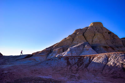 Trekking in the wucai city scenic area near urumqi, xinjiang, is a magnificent experience.