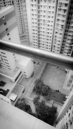 Low angle view of buildings in city