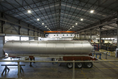 Truck tanks in truck maufacture