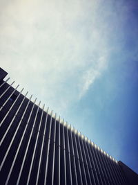 Low angle view of building against sky