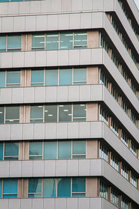 Low angle view of modern building