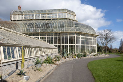 View of botanical gardens against sky