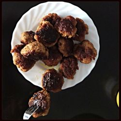 Close-up of food on plate