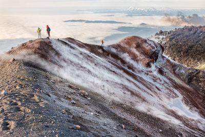 Volcano landscape, kamchatka