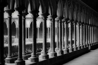 Interior of historic building