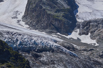 Scenic view of rocky mountains