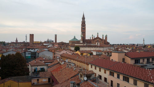 Buildings in city