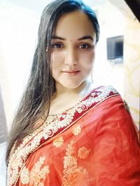 Portrait of a beautiful young woman