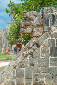 View of old building