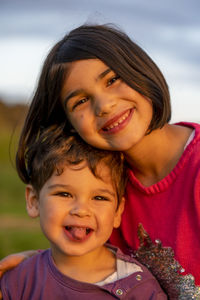 Portrait of a smiling girl