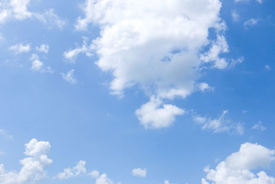 Low angle view of cloudy sky