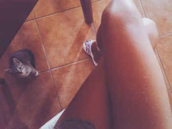 human leg