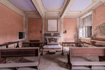 Chapel abandoned villa