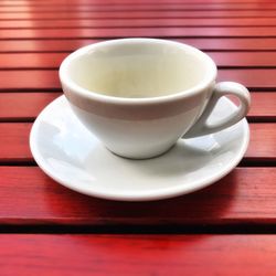 Close-up of coffee on table