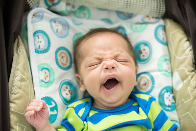 Portrait of cute baby boy