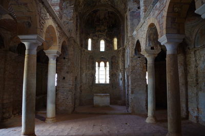Corridor of historic building