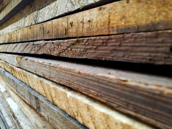 Full frame shot of wooden plank