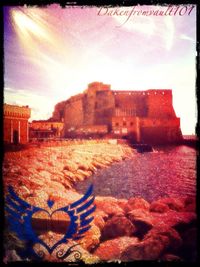 Close-up of woman against sky