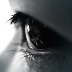 Close-up of woman
