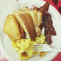 Close-up of food in plate