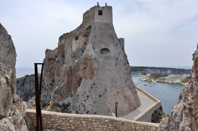 Panoramic view of sea against sky