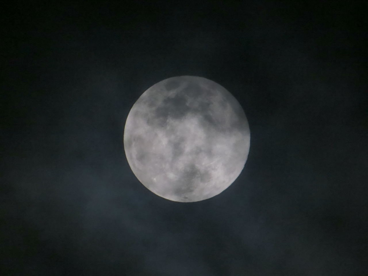 LOW ANGLE VIEW OF FULL MOON AGAINST SKY