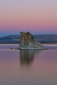 Sunset at mono lake